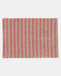 Fine Stripe Linen Kitchen Cloth | Red & Natural Multi-Purpose Towel